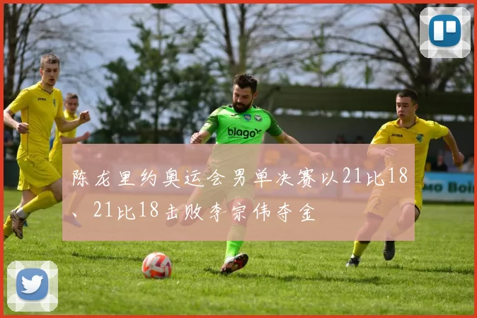 陈龙里约奥运会男单决赛以21比18、21比18击败李宗伟夺金